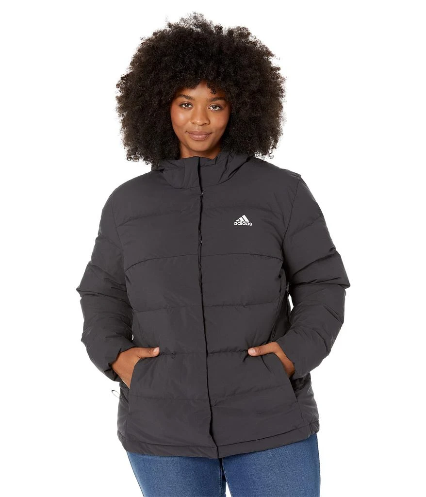 商品Adidas|Plus Size Helionic Down Hooded Jacket,价格¥552,第1张图片