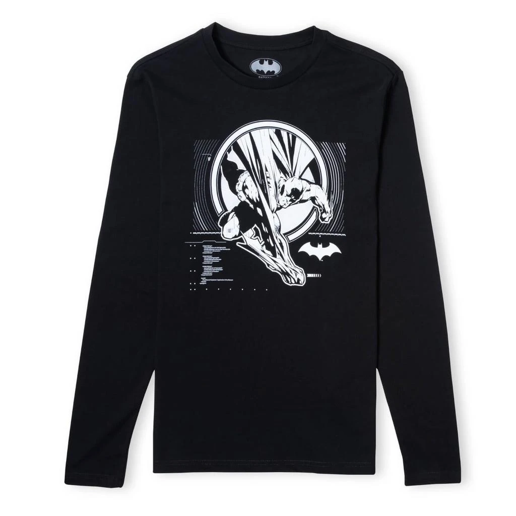 商品Original Hero|Batman Action Unisex Long Sleeve T-Shirt - Black,价格¥202,第1张图片