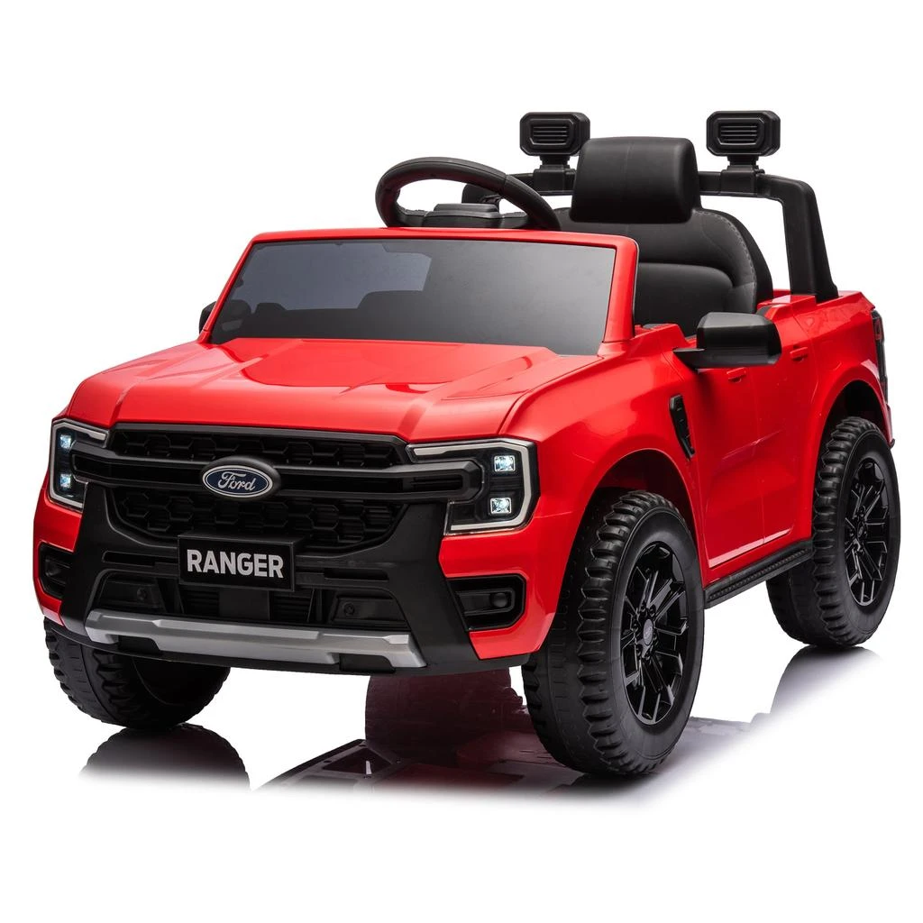 商品Streamdale Furniture|Streamdale Kids Ride-On Electric Licensed Ford Ranger with Music,价格¥2847,第2张图片详细描述
