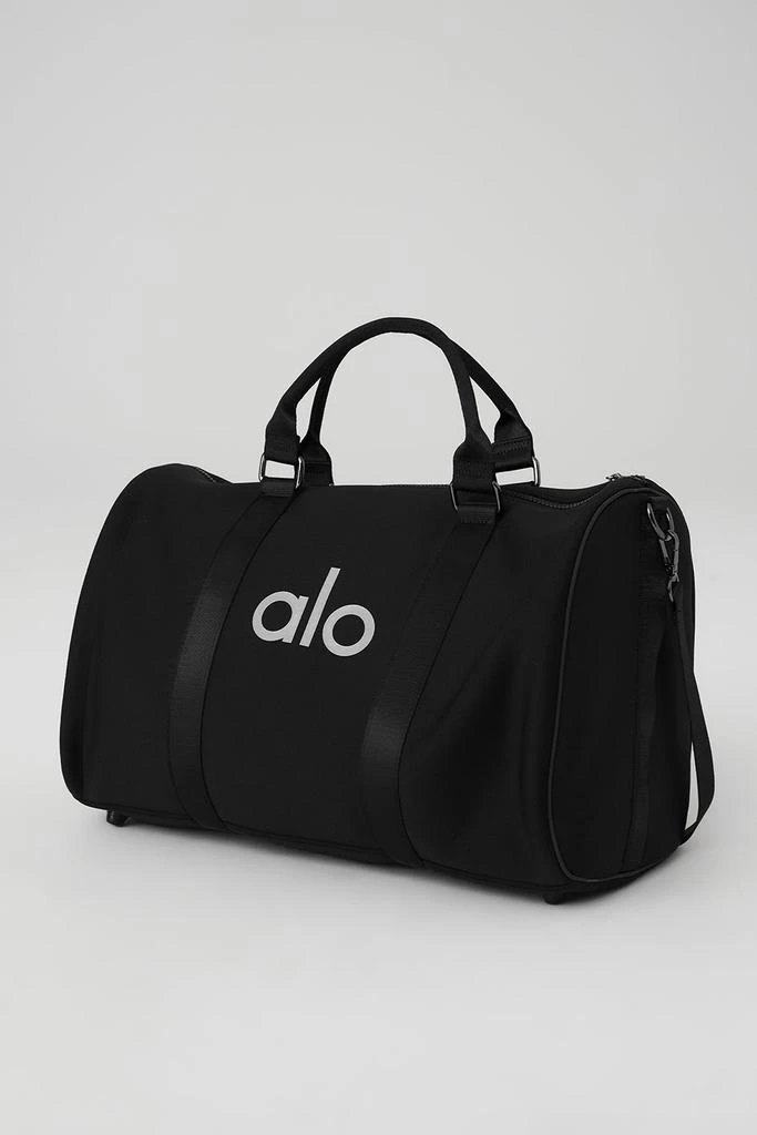 商品Alo|Traverse Duffle - Black/Silver,价格¥1940,第1张图片