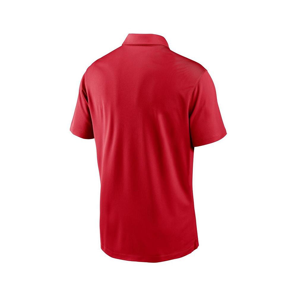 Men's Red Philadelphia Phillies 2022 National League Champions Performance Polo Shirt商品第2张图片规格展示
