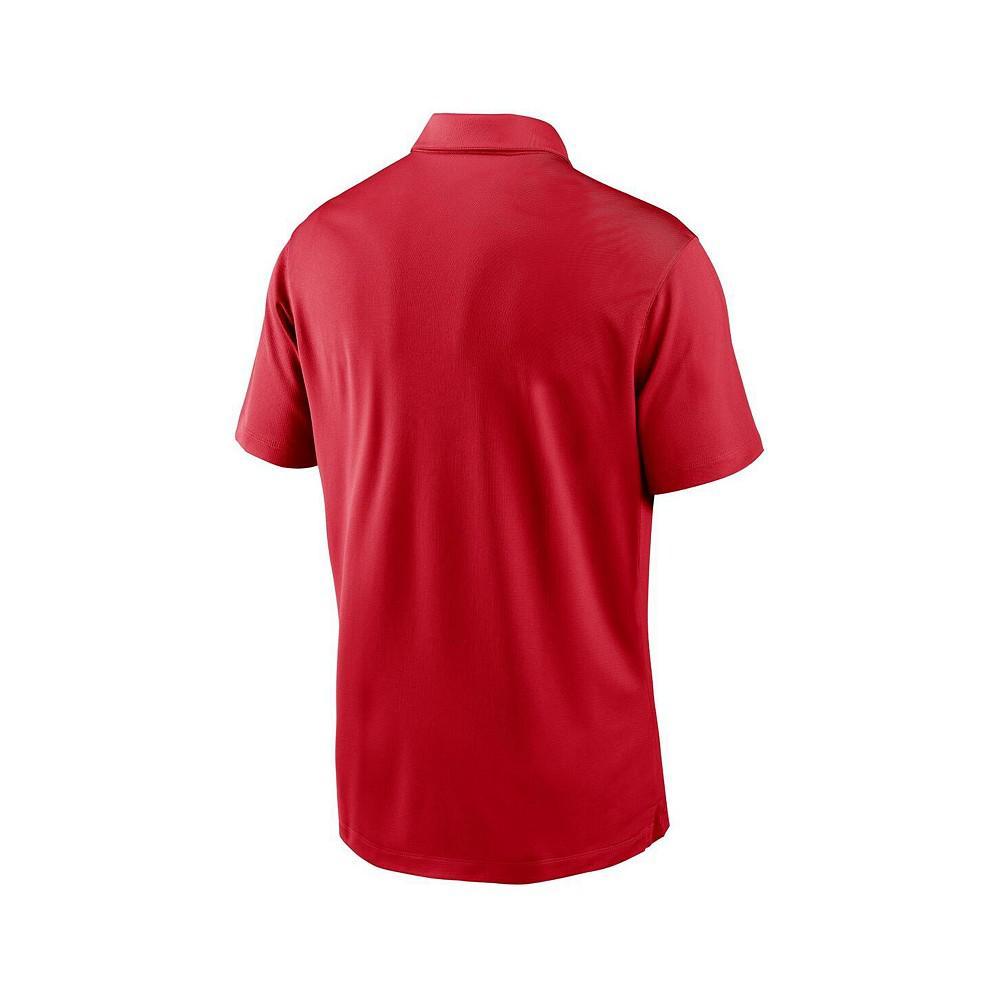商品NIKE|Men's Red Philadelphia Phillies 2022 National League Champions Performance Polo Shirt,价格¥439,第4张图片详细描述