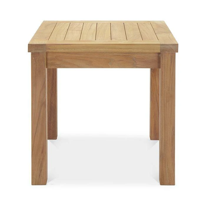 商品Modway|Marina Outdoor Patio Teak Side Table,价格¥1347,第4张图片详细描述
