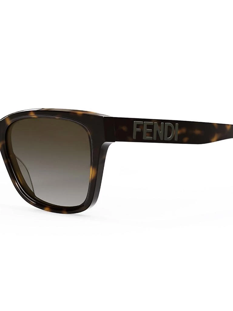 商品Fendi|54MM Square Sunglasses,价格¥2613,第3张图片详细描述