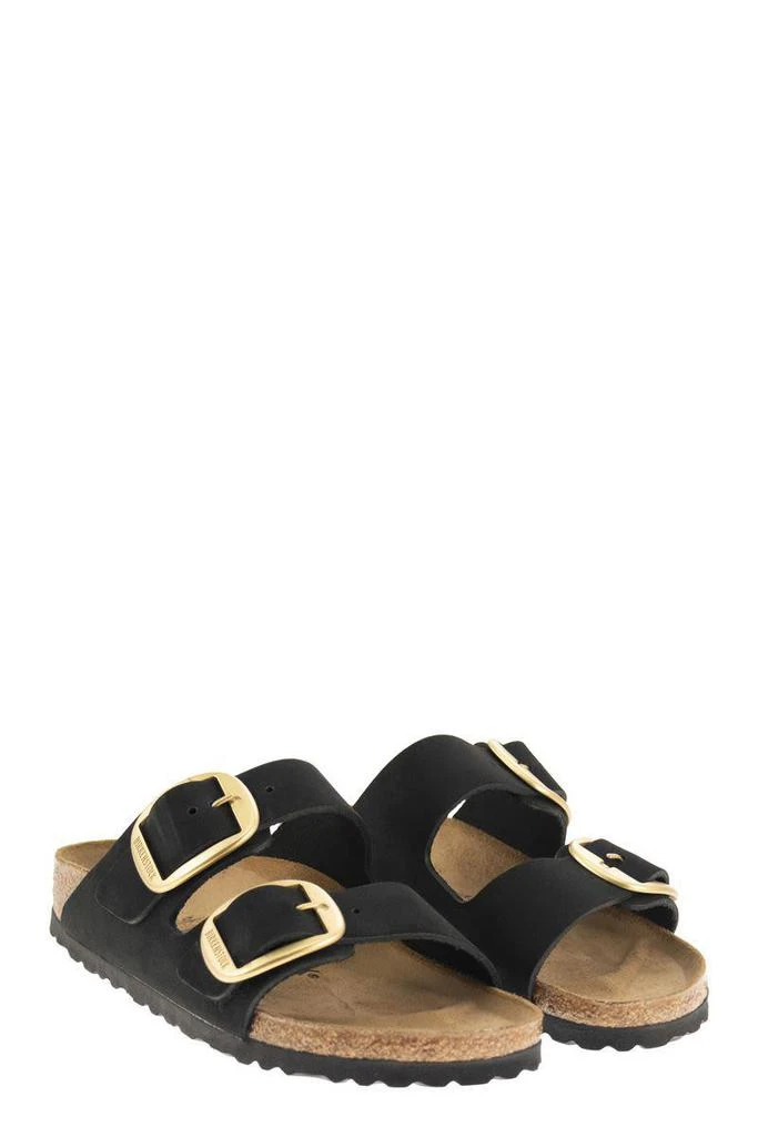 商品Birkenstock|BIRKENSTOCK ARIZONA - Leather slipper with large buckle,价格¥1030,第4张图片详细描�述