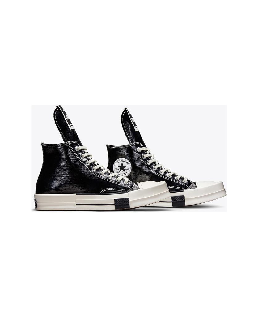 商品DRKSHDW|Turbodrk Hi A01291c Black waxed denim high sneaker Converse collab -Turbodark hi,价格¥1384,第4张图片详细描述