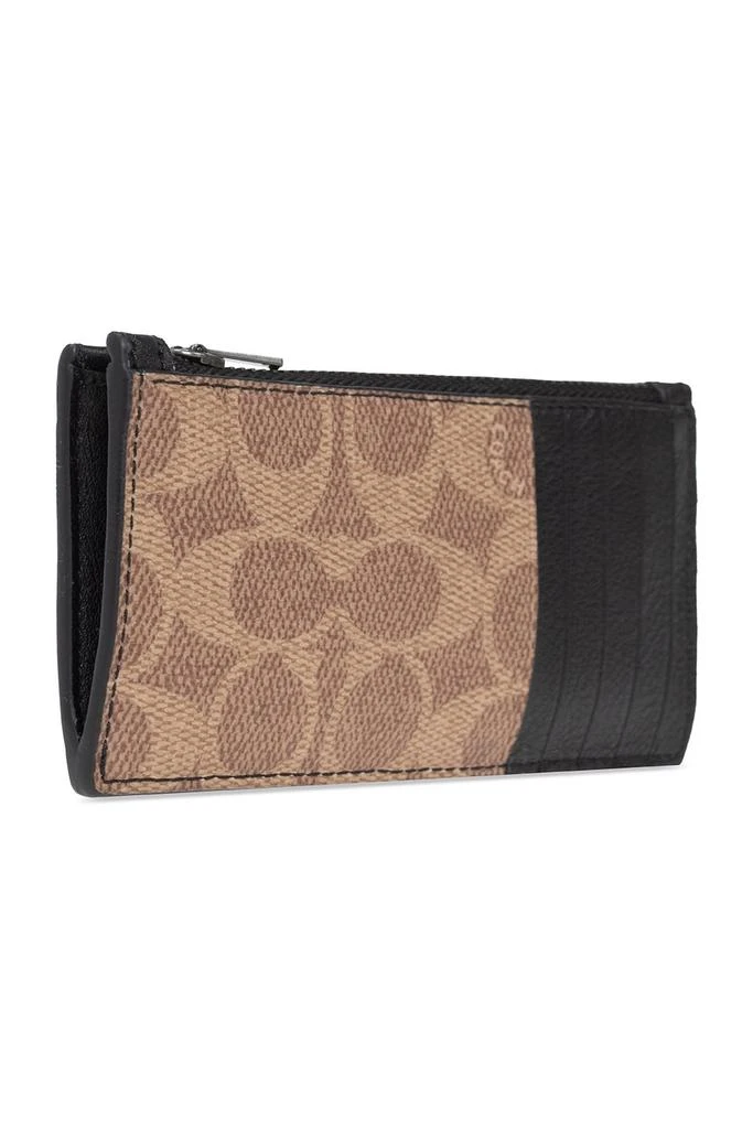 商品Coach|Coach Monogram Pattern Zipped Cardholder,价格¥231,第3张图片详细描述