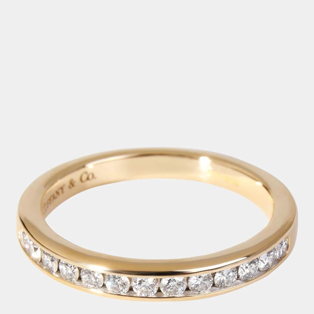 商品[二手商品] Tiffany & Co.|Tiffany & Co. Wedding Band 18K Yellow Gold Diamond Ring EU 48,价格¥16248,第1张图片