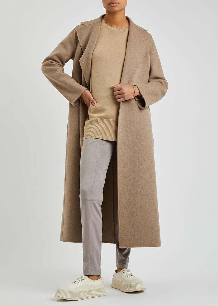 商品Max Mara|Brera slim-leg faux suede trousers,价格¥1196,第4张图片详细描述