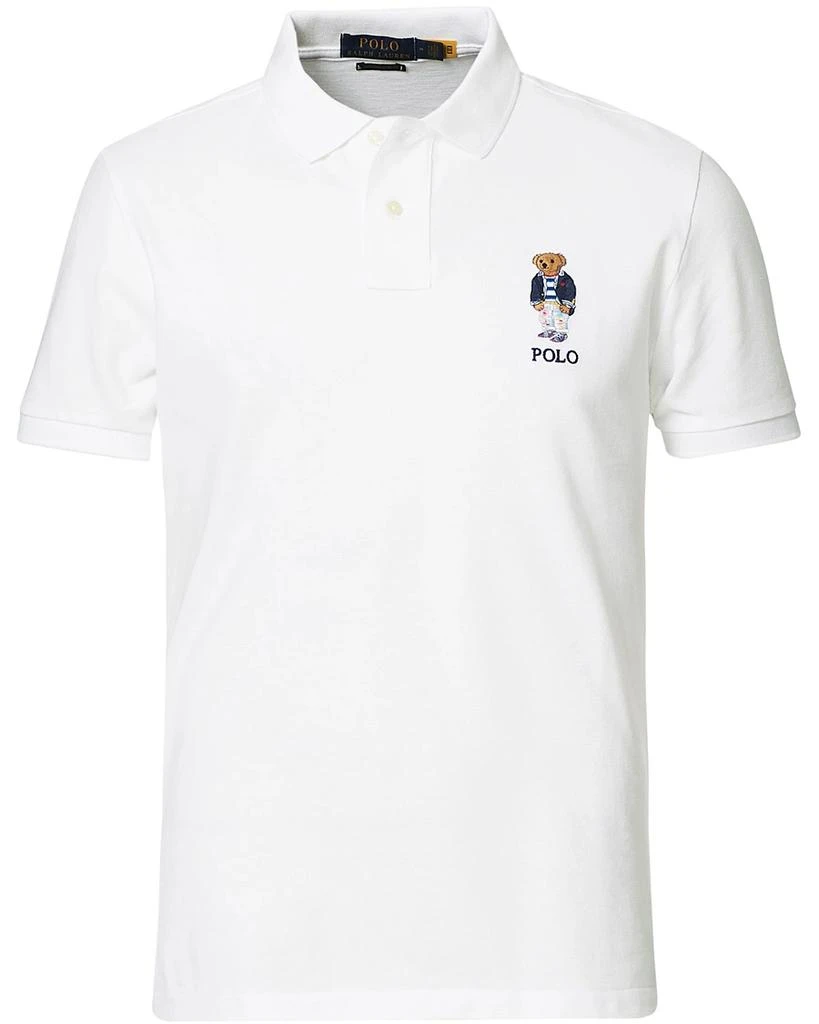 商品Ralph Lauren|Polo Ralph Lauren Ivy Bear Polo White,价格¥1302,第1张图片