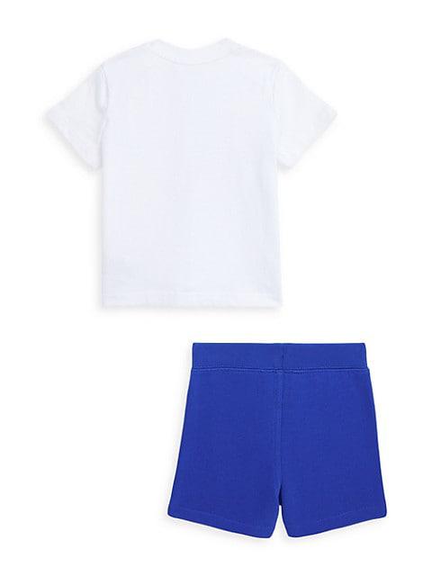 Baby Boy's 2-Piece Tie-Dye T-Shirt & Shorts Set商品第2张图片规格展示
