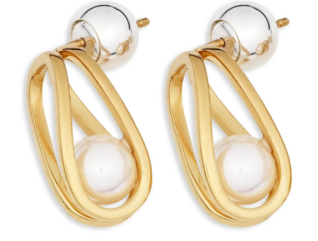 商品Dion Lee|Medium cage pearl earring,价格¥3139,第1张图片