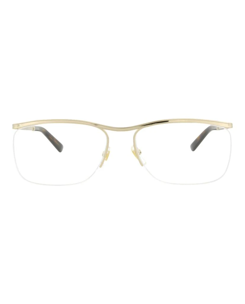 商品Gucci|Square-Frame Metal Optical Frames,价格¥932,第1张图片