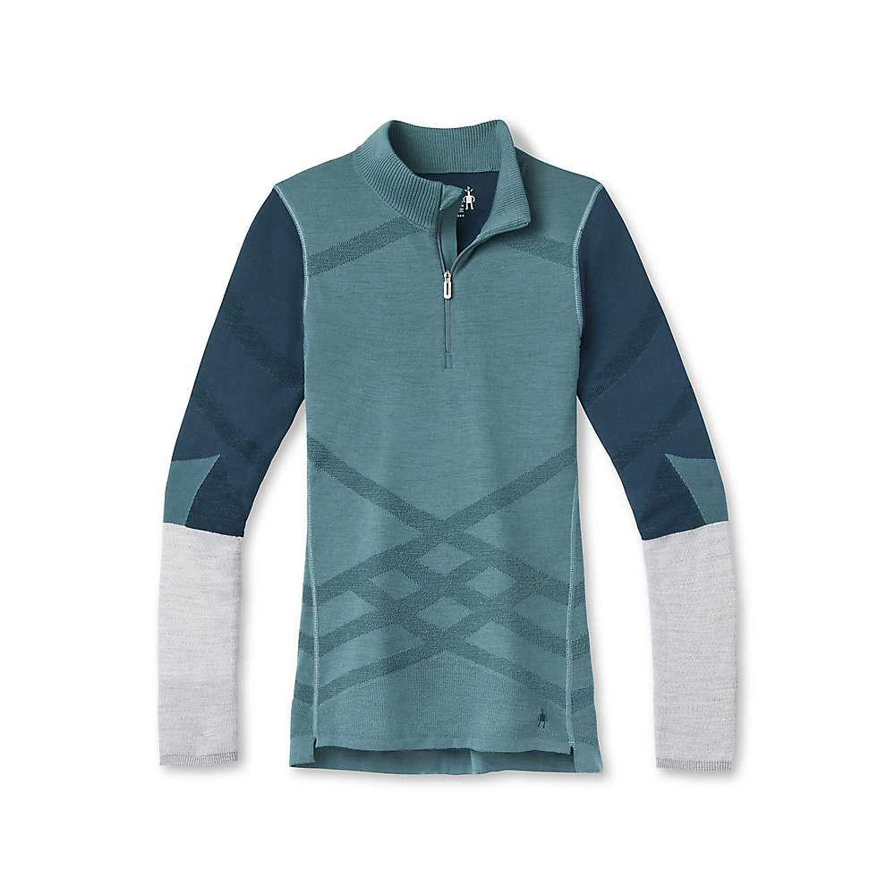 商品SmartWool|Smartwool Women's Intraknit Merino 200 Colorblock 1/4 Zip Top,价格¥805,第1张图片