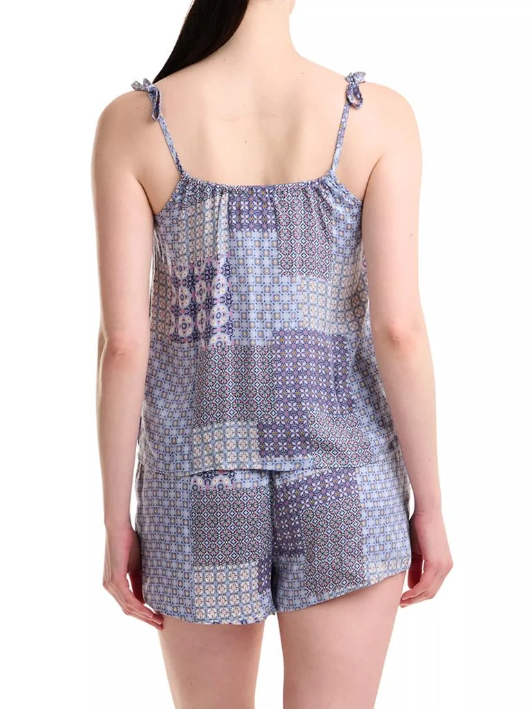 商品Splendid|Patchwork Camisole Two-Piece Pajama Set,价格¥231,第3张图片详细描述