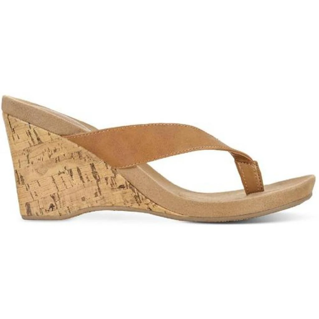 Style & Co. Womens Chicklet Thong Wedge Sandals 商品