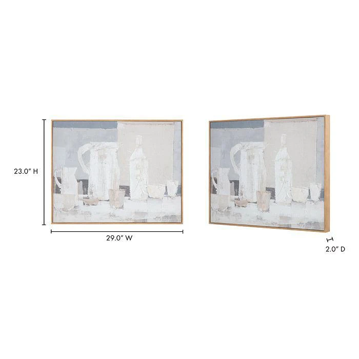 商品Sparrow & Wren|Tablescape Framed Painting,价格¥749,第4张图片详细描述