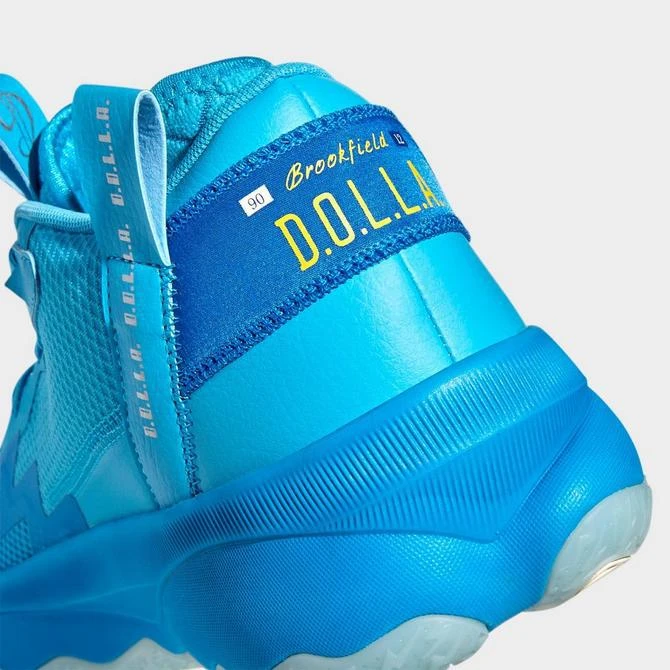 商品Adidas|adidas Dame 8 Basketball Shoes,价格¥972,第3张图片详细描述