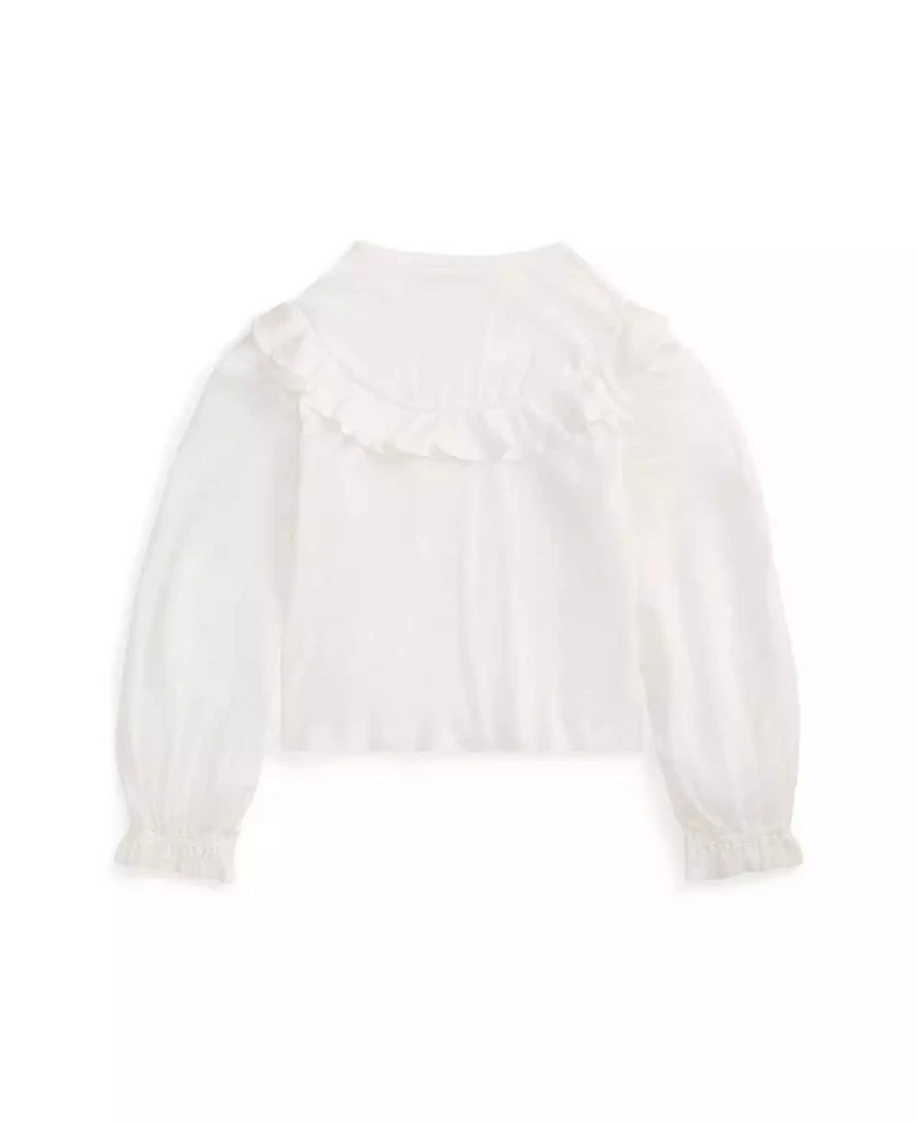 商品Ralph Lauren|Girls 7-16 Long Sleeve Top,价格¥232,第2张图片详细描述