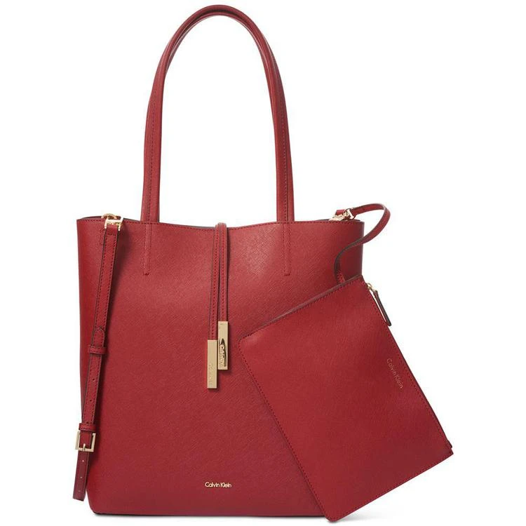 商品Calvin Klein|Kalina Medium Tote with Pouch,价格¥675,第1张图片