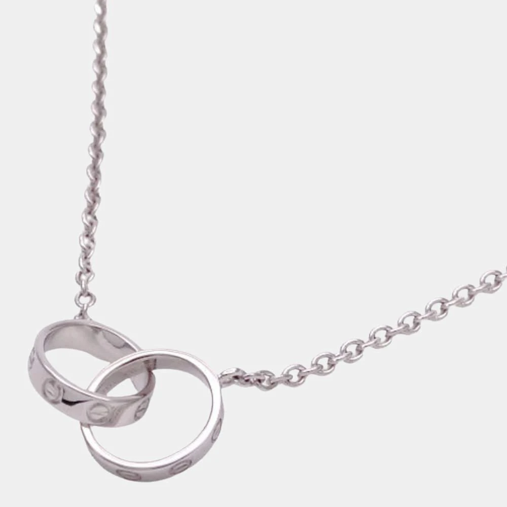 商品[二手商品] Cartier|Cartier Love 18K White Gold Necklace ,价格¥12590,第1张图片