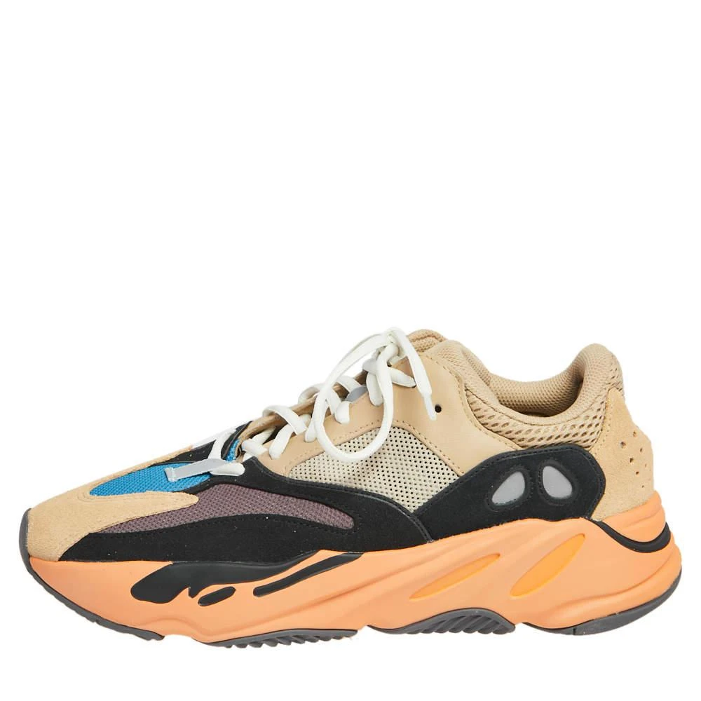 商品YEEZY|Yeezy x Adidas Multicolor Mesh And Suede Boost 700 Enflame Amber Sneakers Size 43 1/3,价格¥2444,第2张图片详细描述