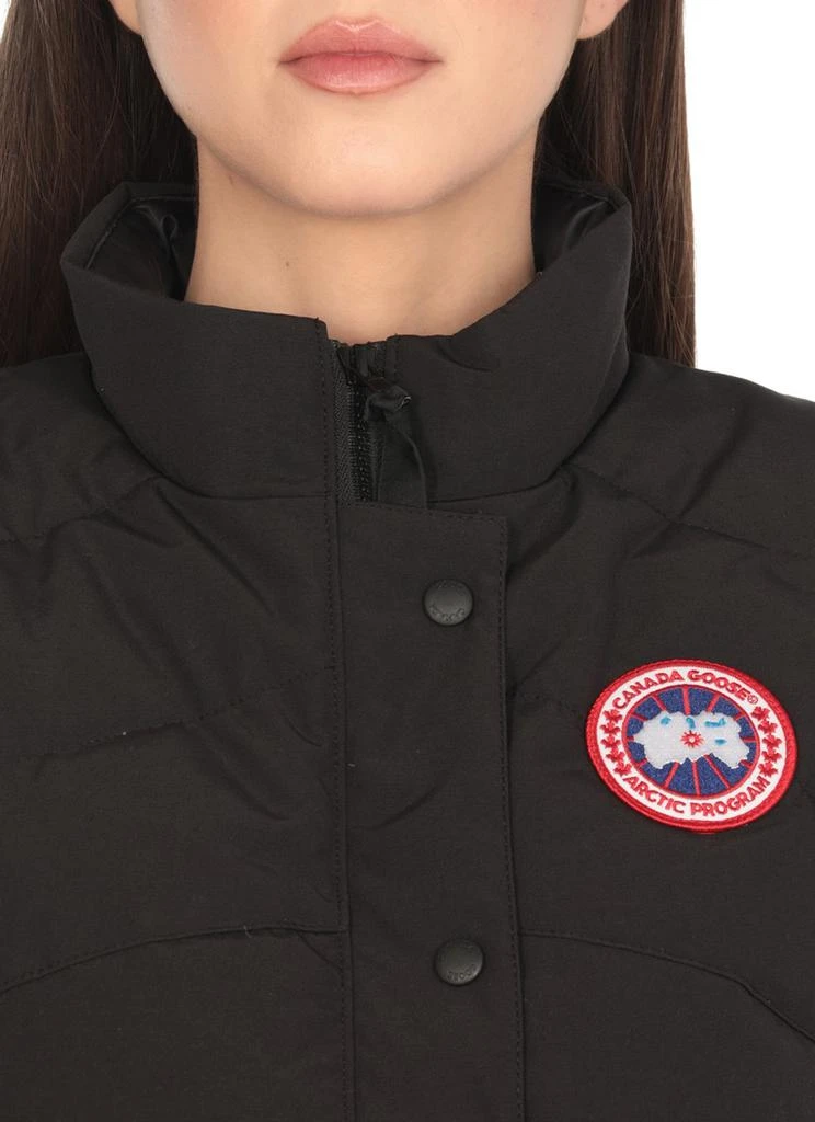 商品Canada Goose|Black Padded And Quilted Woman's Husky,价格¥4062,第5张图片详细描述