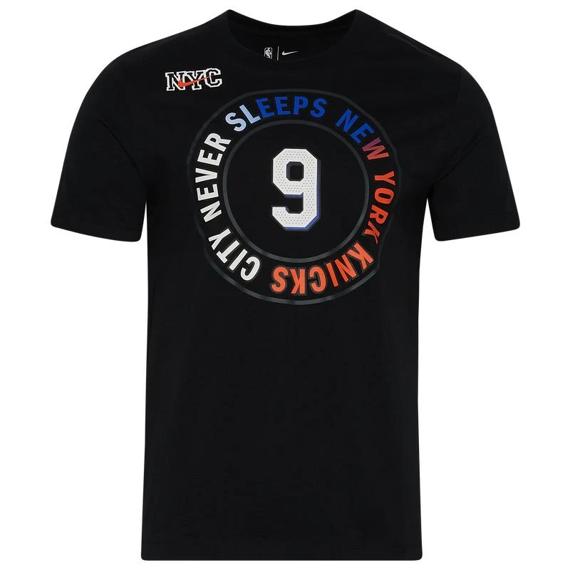 商品NIKE|Nike Knicks Name & Number DFCT T-Shirt - Men's,价格¥187,第2张图片详细描述