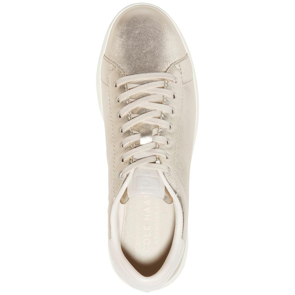 Women's GrandPro Tennis Lace-Up Sneakers商品第4张图片规格展示