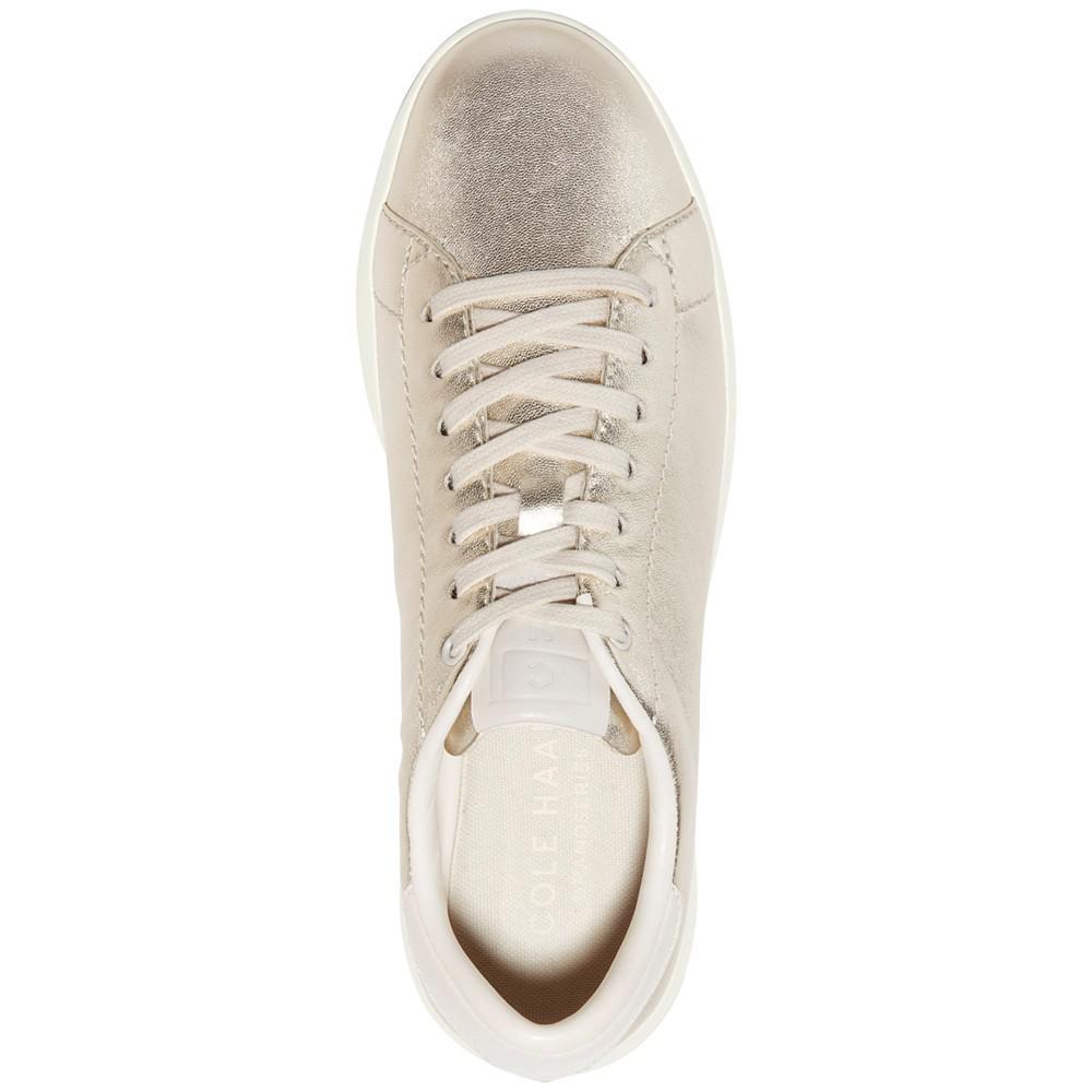 商品Cole Haan|Women's GrandPro Tennis Lace-Up Sneakers,价格¥934-¥1005,第6张图片详细描述