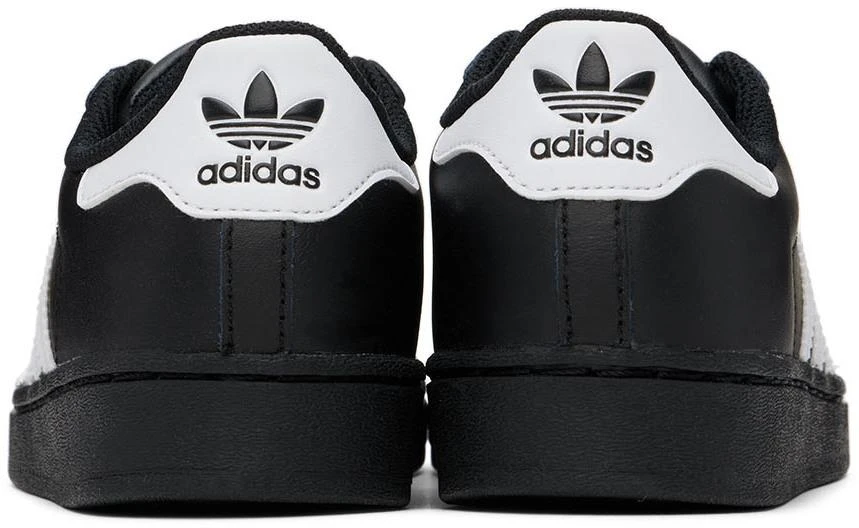 商品Adidas|Kids Black Superstar Sneakers,价格¥383,第2张图片详细描述