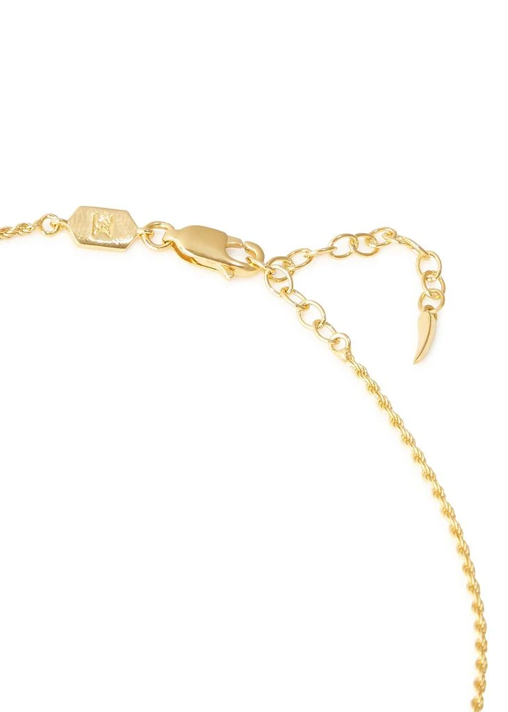商品Missoma|Love Heart 18kt gold-plated necklace,价格¥1501,第4张图片详细描述