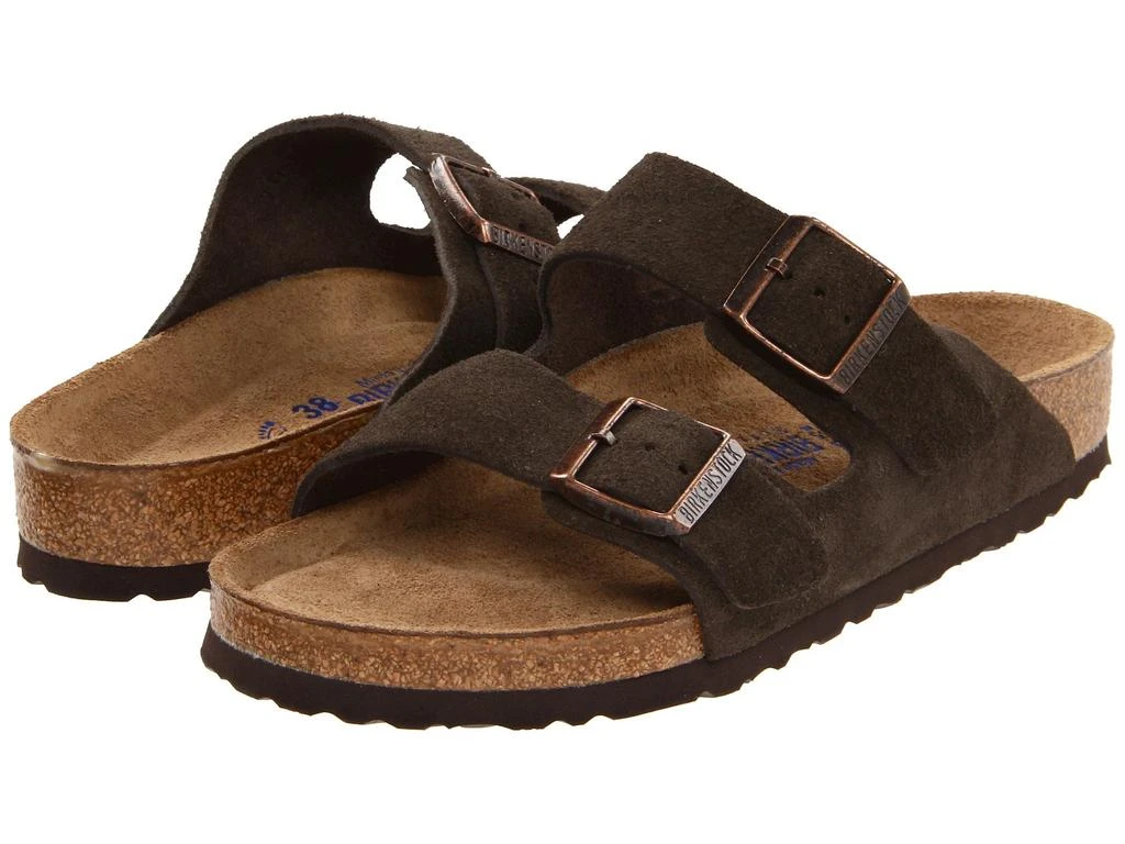 商品Birkenstock|Arizona Soft Footbed  - Suede (Unisex),价格¥1011,第1张图片