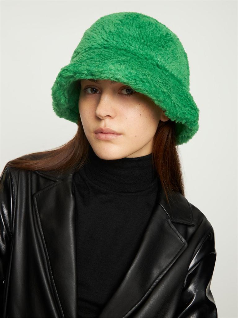 Wera Faux Fur Bucket Hat商品第1张图片规格展示