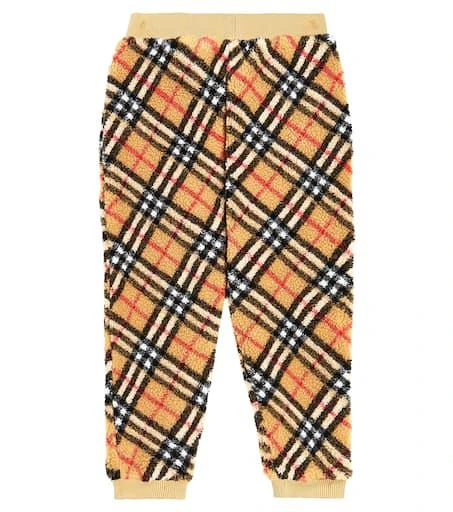 商品Burberry|Burberry Check抓绒运动裤,价格¥4236,第4张图片详细描述