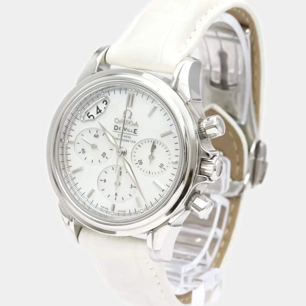 商品[二手商品] Omega|Omega MOP Stainless Steel De ville Co-axial Chronograph 4878.70.36 Men's Wristwatch 35 mm ,价格¥18176,第1张图片