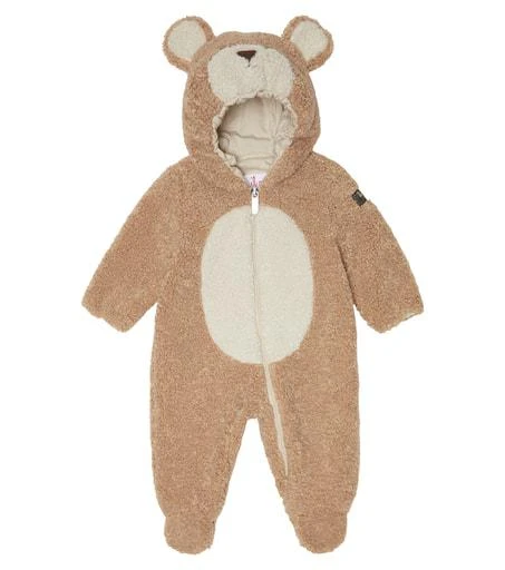 商品IL GUFO|Baby bear hooded bouclé onesie,价格¥1166,第1张图片