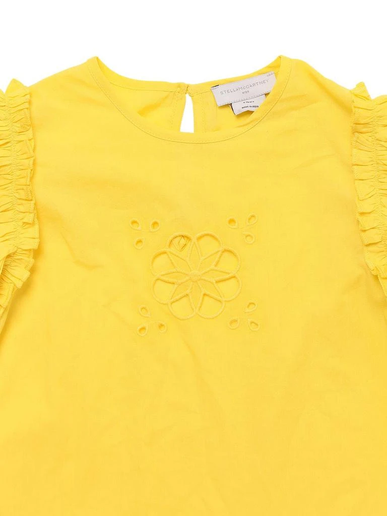 商品Stella McCartney|Embroidered Organic Cotton Top,价格¥307,第1张图片详细描述