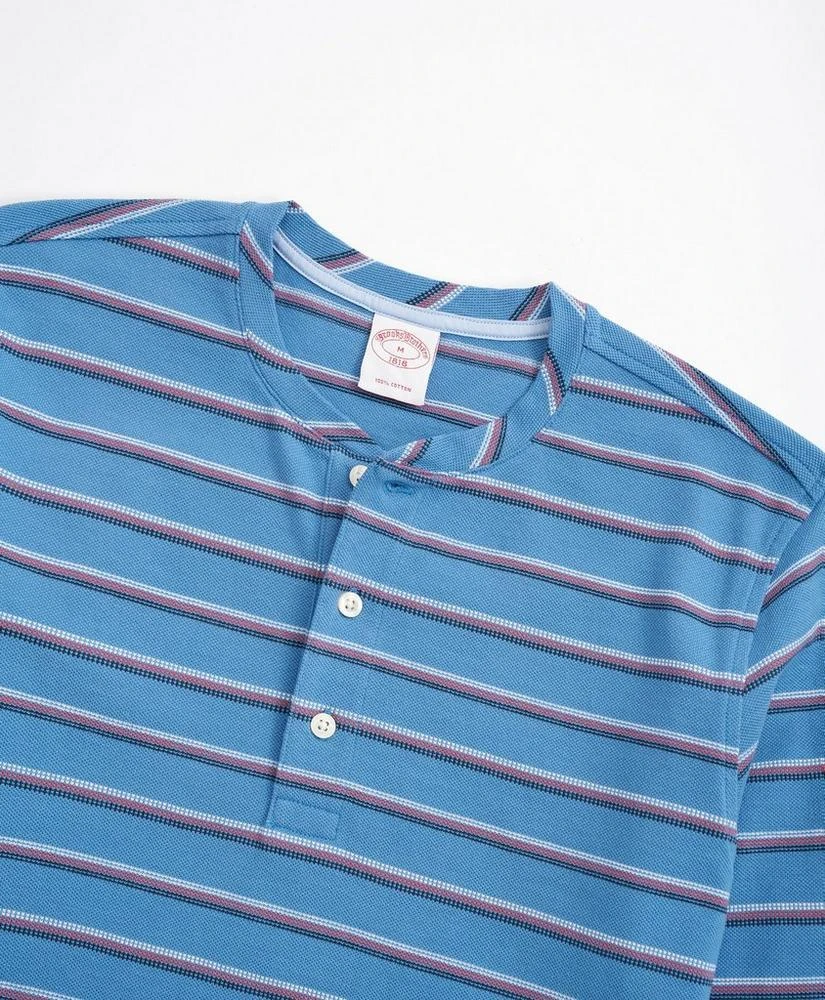 商品Brooks Brothers|男士纯棉条纹亨利衫,价格¥150,第2张图片详细描述