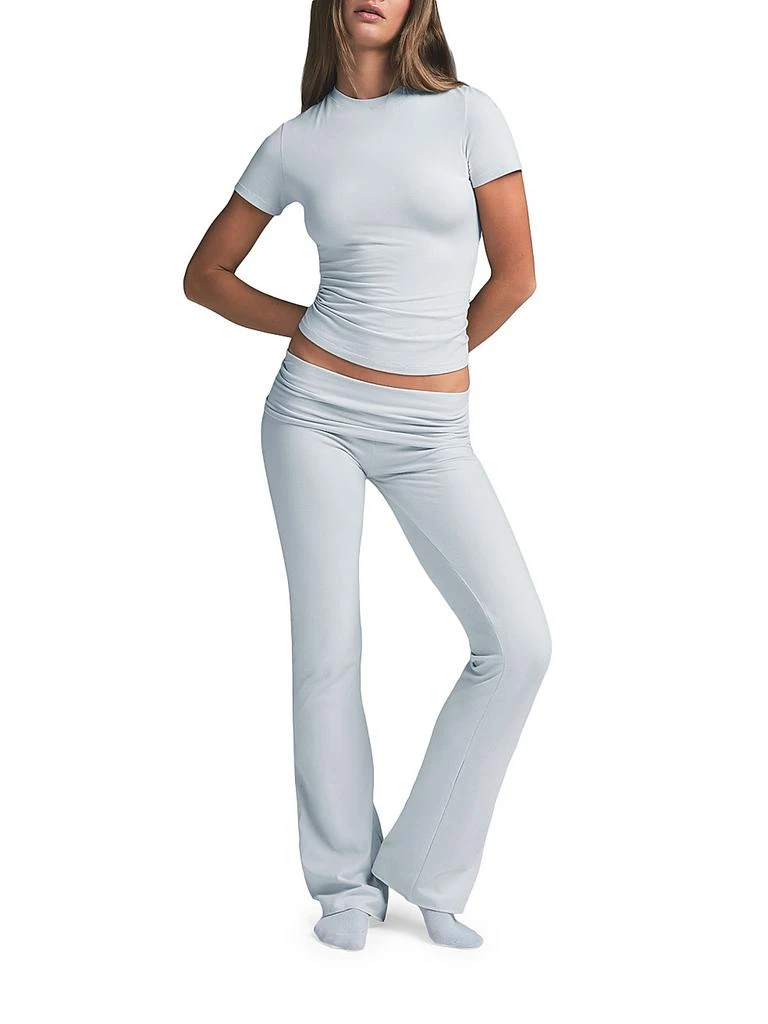 商品SKIMS|【angelababy同款】SKIMS女士短袖T恤圆领上衣,价格¥359,第2张图片详细描述