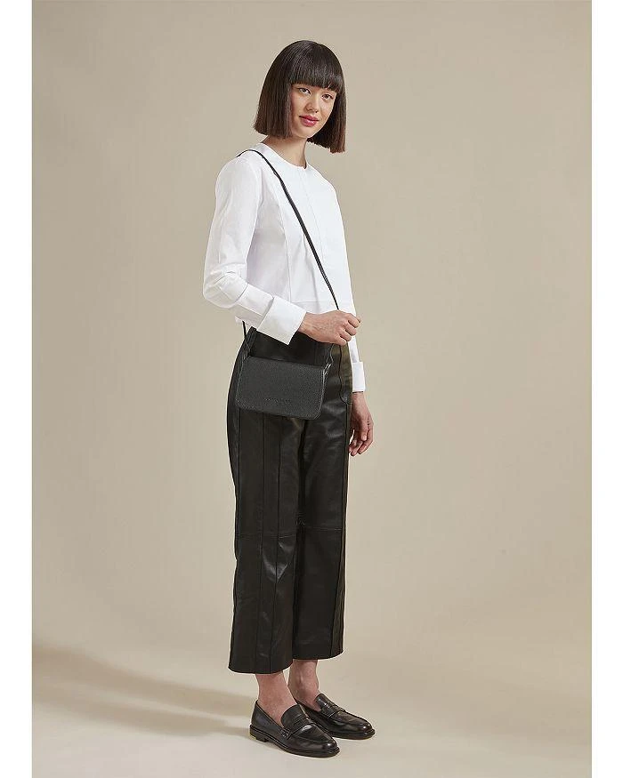 商品Longchamp|Le Foulonné Leather Wallet Crossbody,价格¥1061,第2张图片详细描述