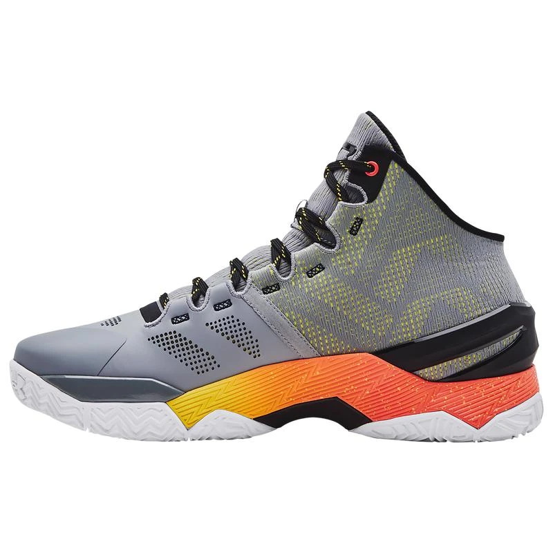 商品Under Armour|Under Armour Curry 2 Retro Iron - Men's,价格¥505,第2张图片详细描述