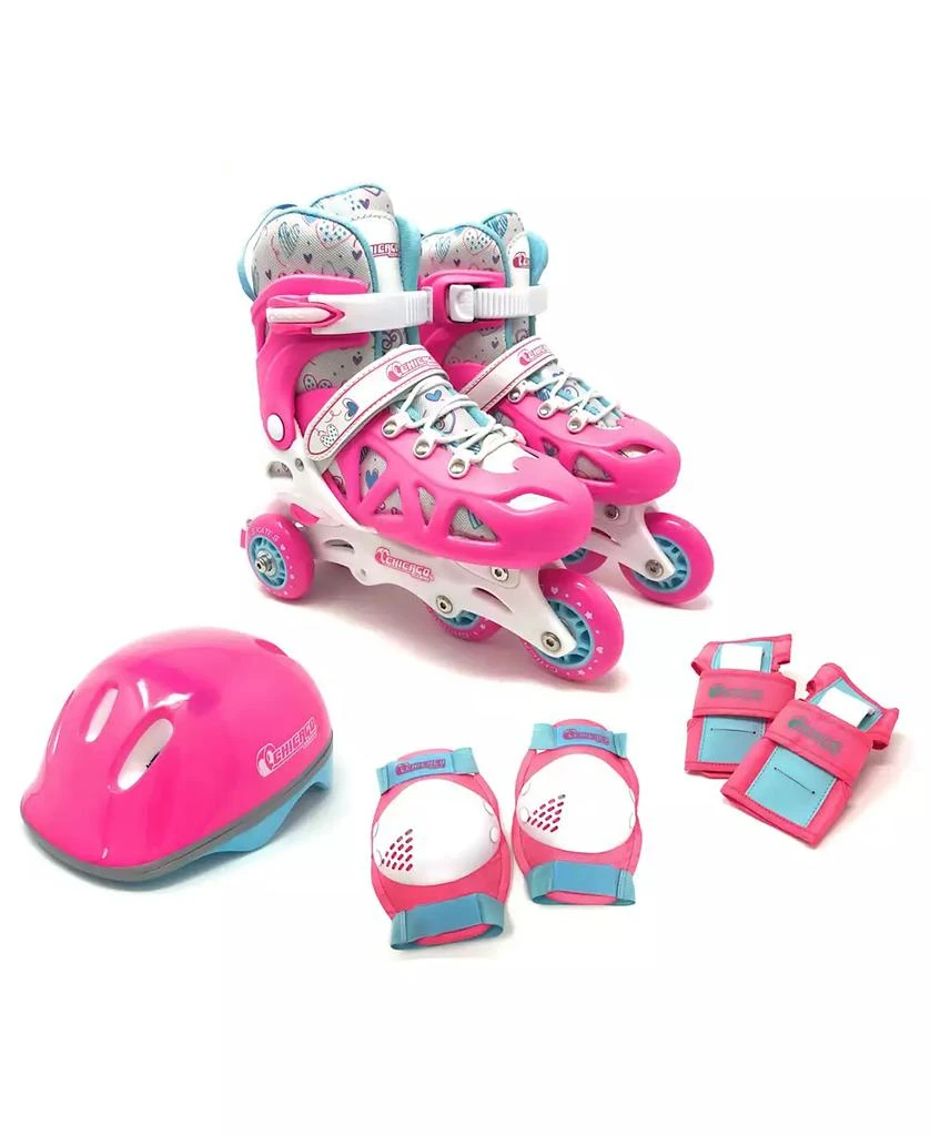 商品Chicago Skates|Chicago Adjustable Inline Training Skate 8pc Combo Set - Size S (J10-J13),价格¥397,第2张图片详细描述