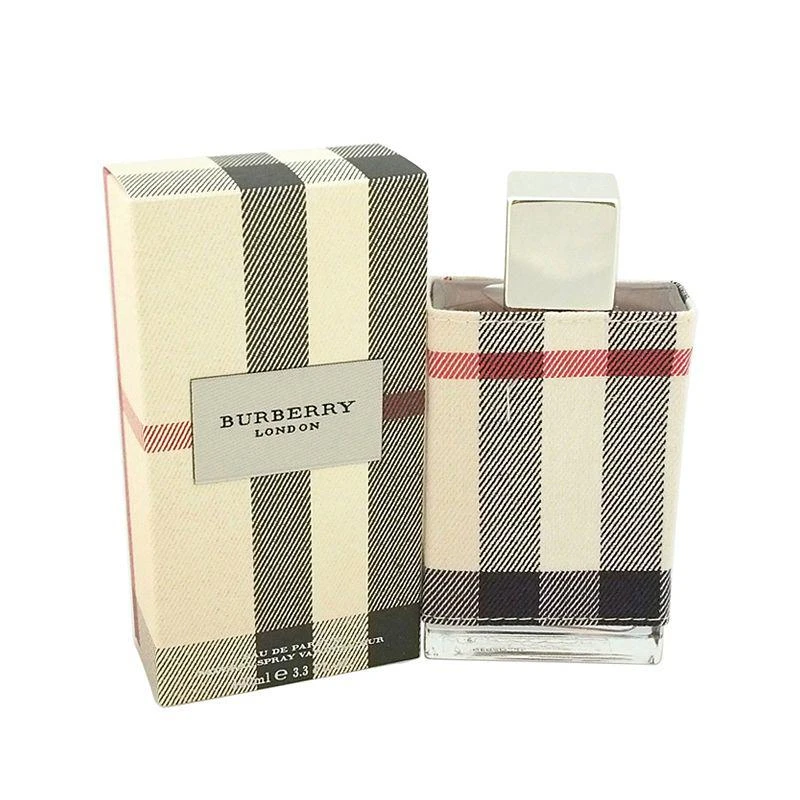 商品Burberry|美国直邮Burberry博柏利London Fabric伦敦女士浓香水100ml花香调,价格¥479,第1张图片