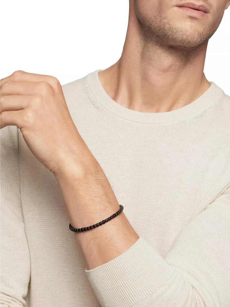 商品David Yurman|Spiritual Beads Cushion Bracelet in Sterling Silver,价格¥3171,第2张图片详细描述