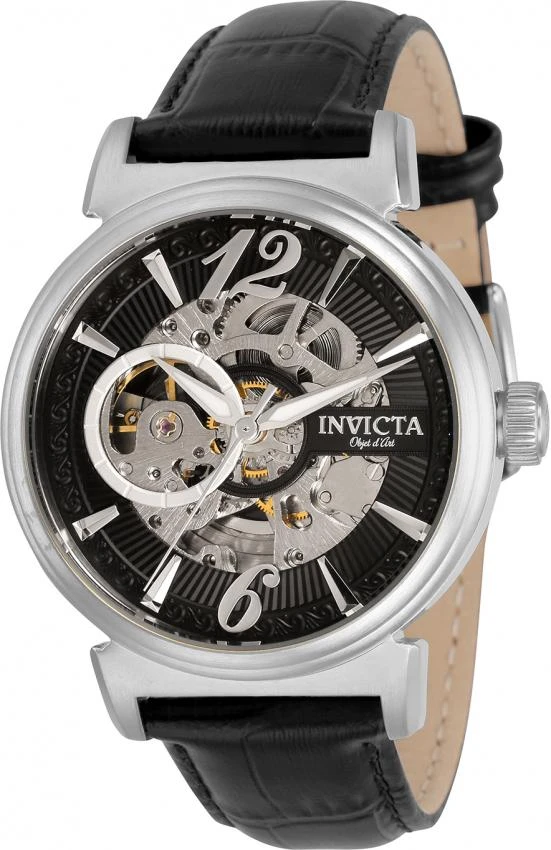 商品Invicta|Invicta Objet D Art Automatic Black Dial Mens Watch 30461,价格¥596,第1张图片