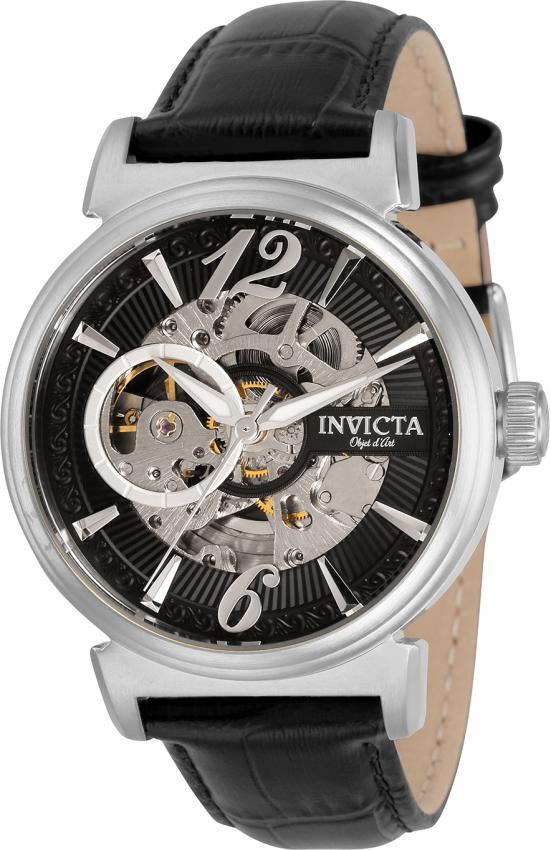 商品Invicta|Invicta Objet D Art Automatic Black Dial Mens Watch 30461,价格¥604,第1张图片