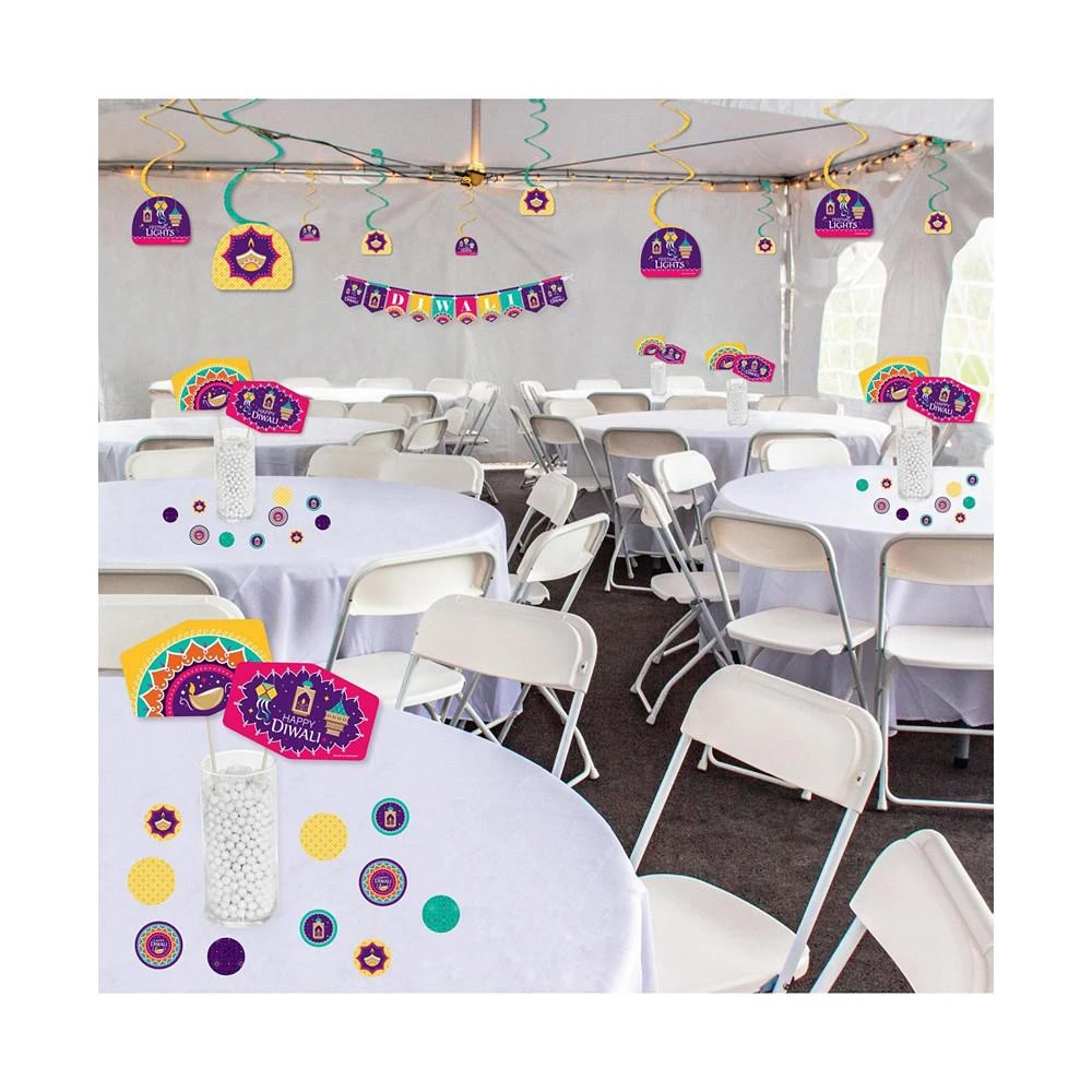 商品Big Dot of Happiness|Happy Diwali - Festival of Lights Party Supplies Decoration Kit - Decor Galore Party Pack - 51 Pieces,价格¥224,第3张图片详细描述