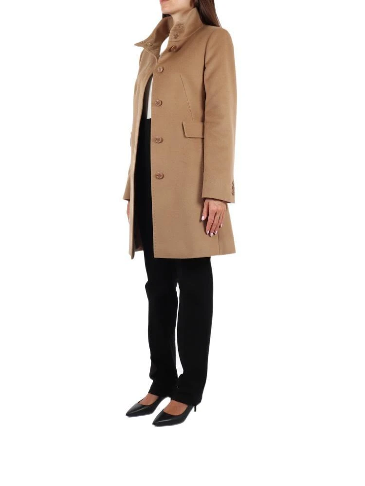 商品Weekend Max Mara|Max mara studio women's beige other materials coat,价格¥4332,第4张图片详细描述