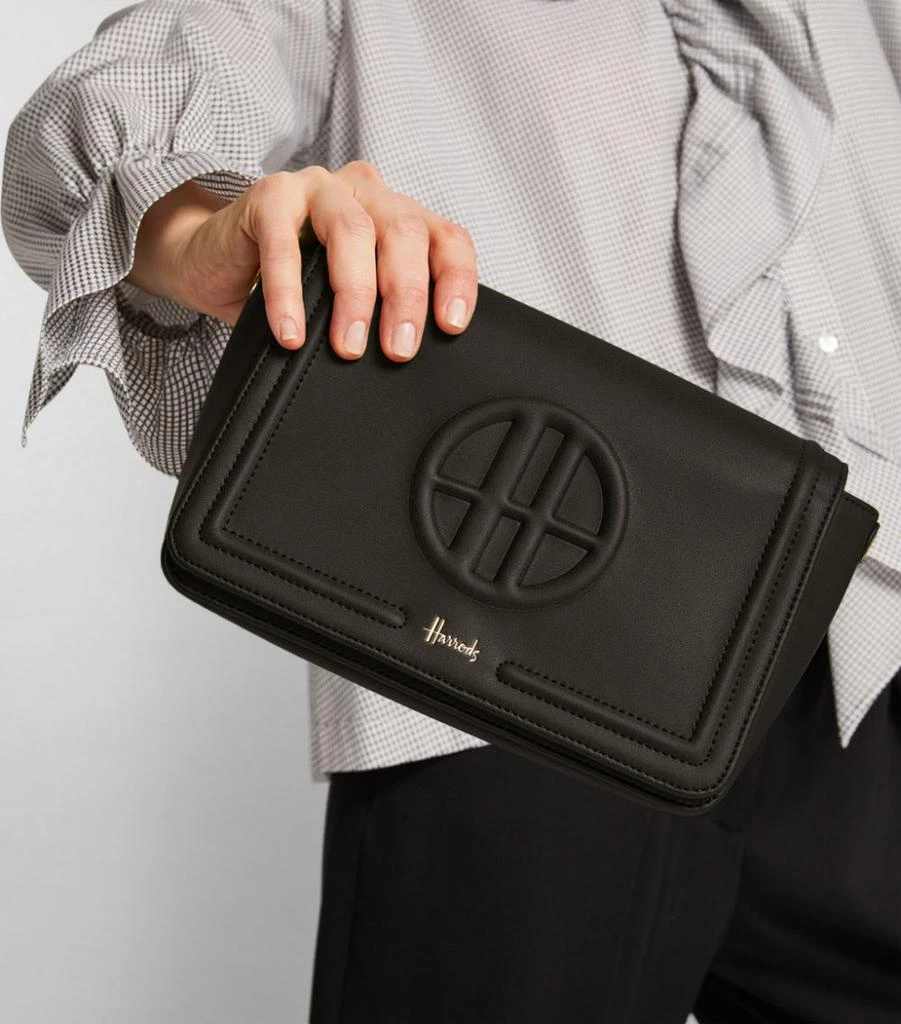 商品Harrods|Finchley Black Cross-Body Bag,价格¥419,第4张图片详细描述